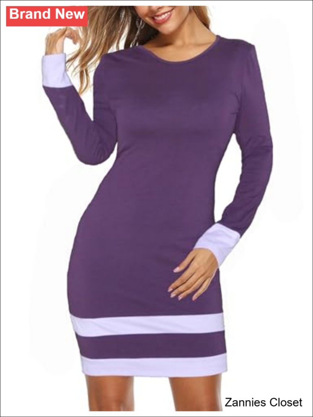 👻 Long Sleeve Bodycon Mini Dress Halloween Costume Cosplay Party
